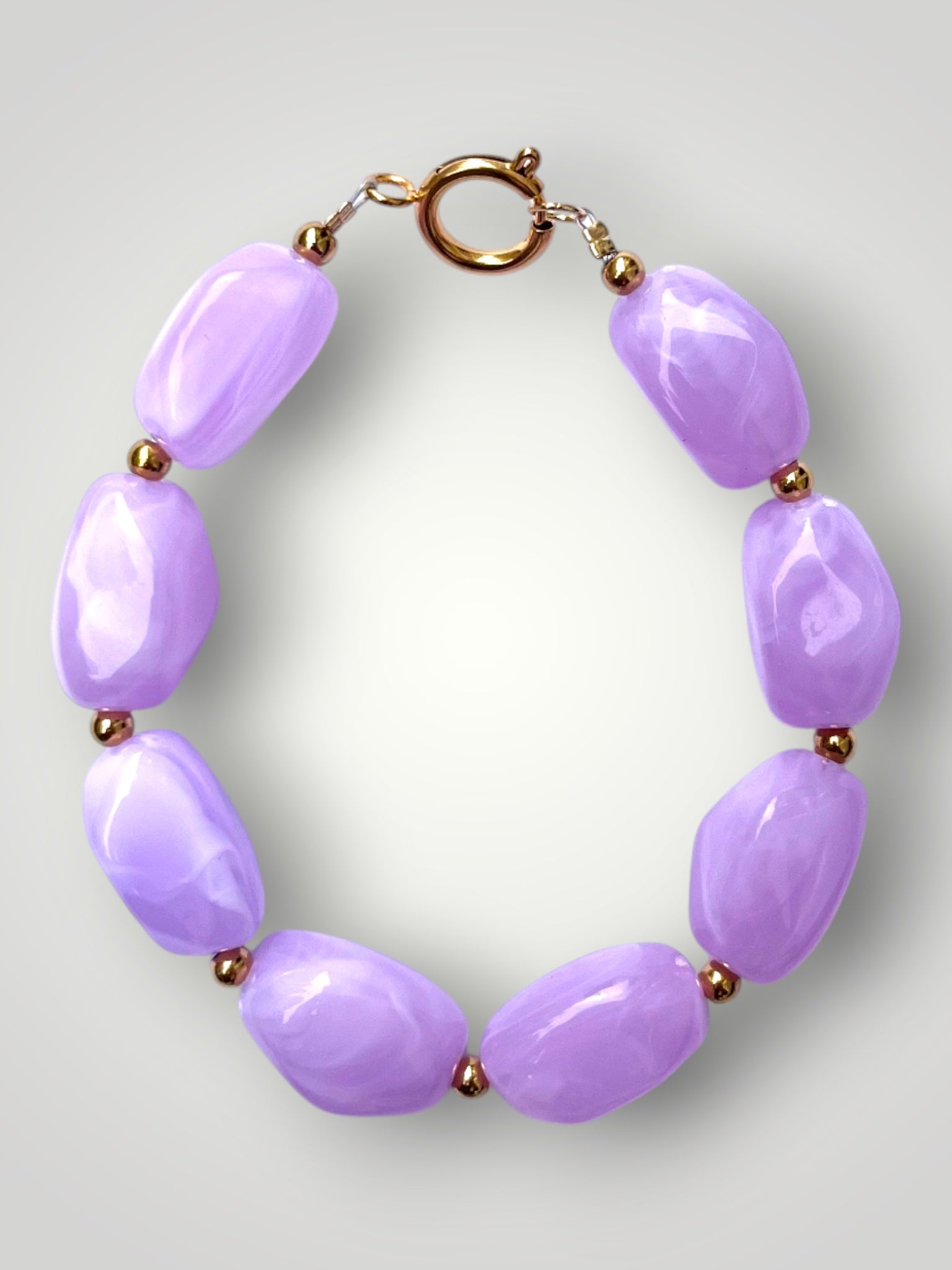 Nugget Bracelet Lilac