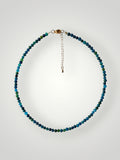 4mm Natural Stone Necklace Phosphorite Apatite