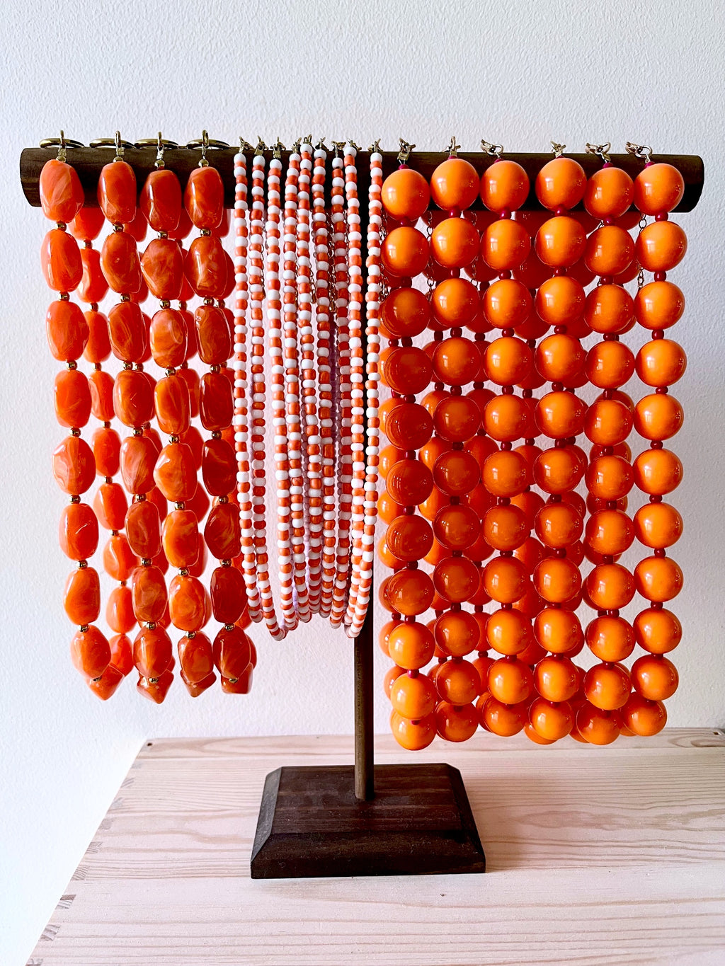 Nugget Necklace Orange