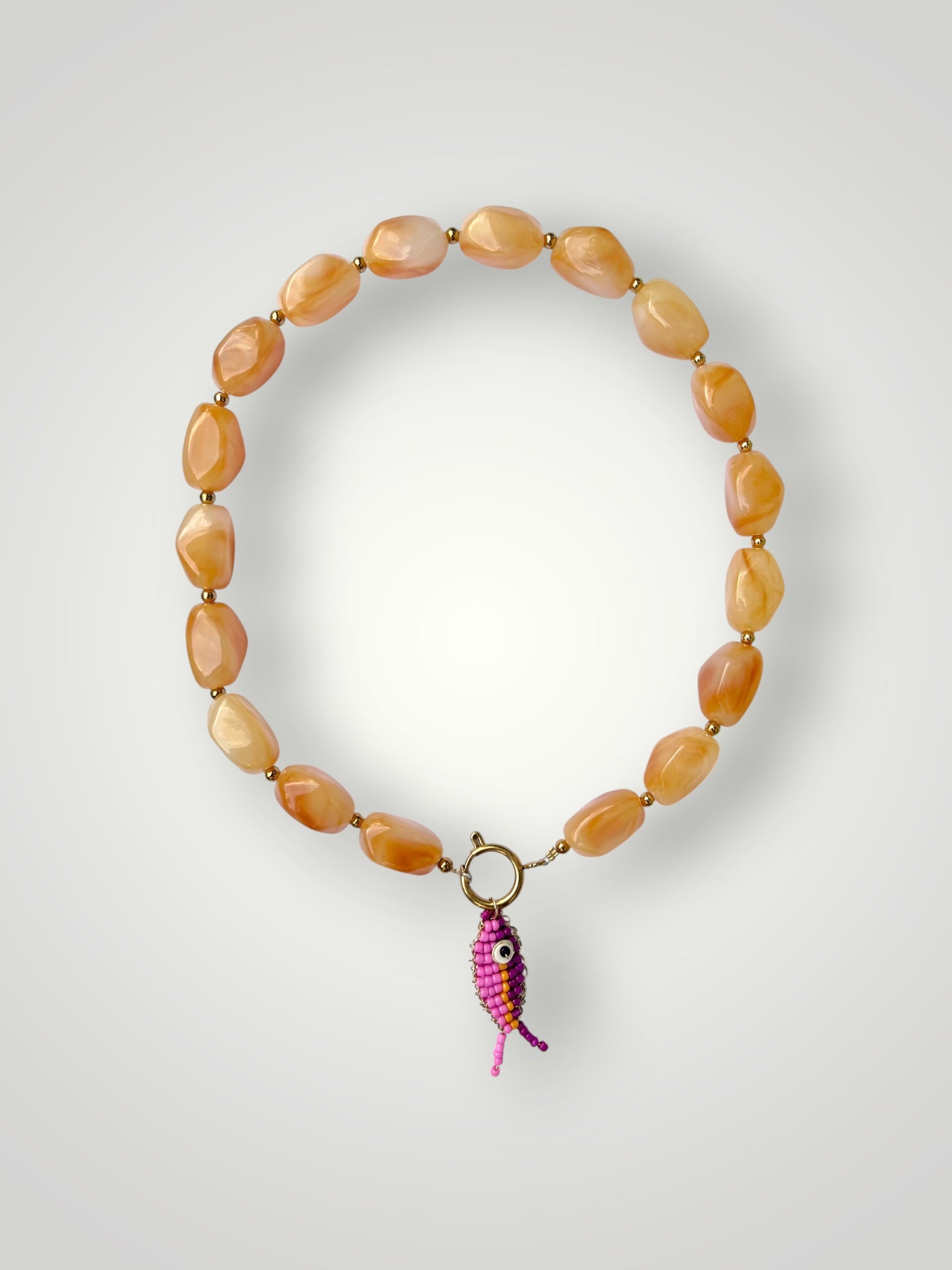 Nugget Necklace Butter Yellow
