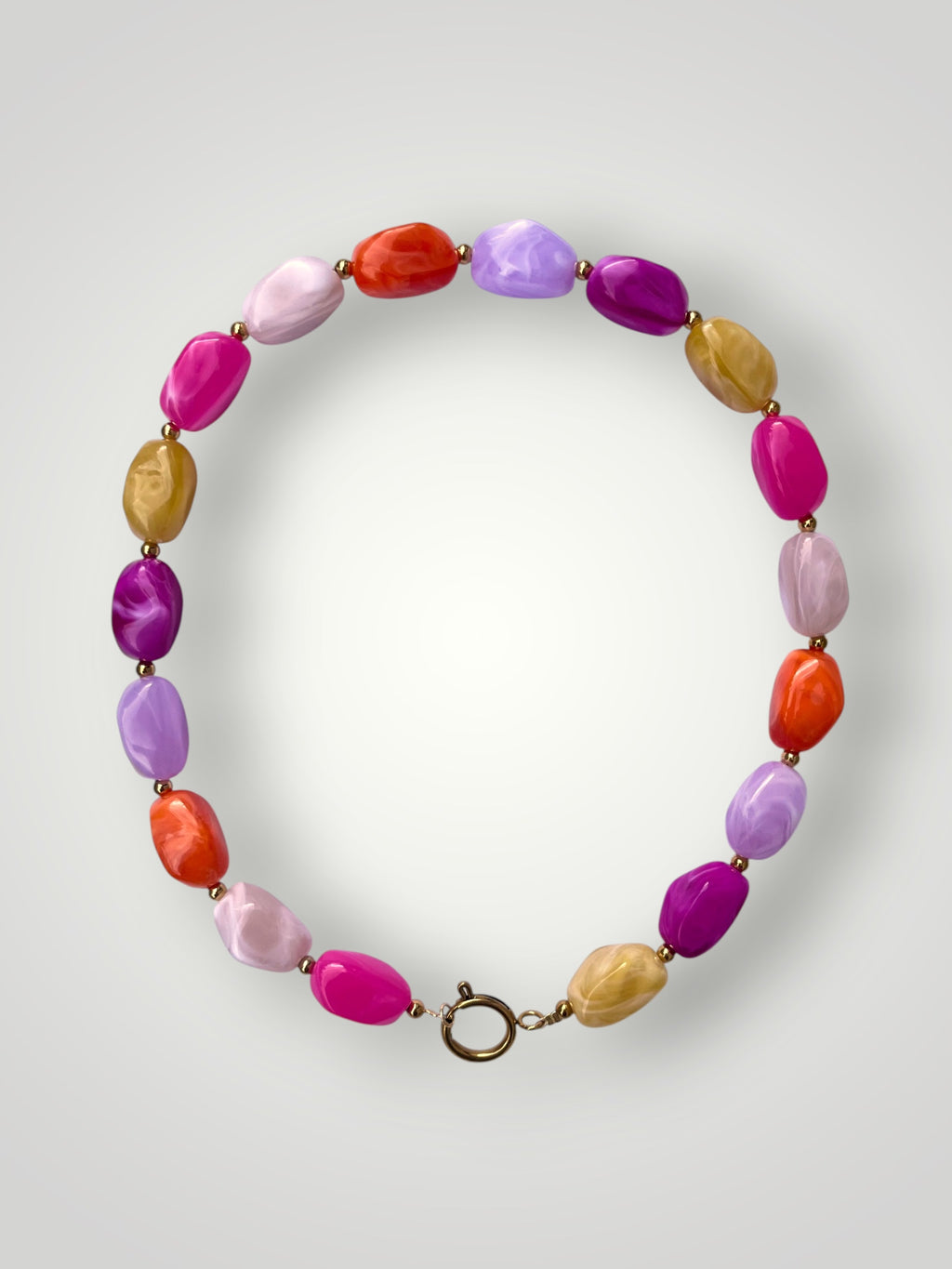 Nugget Necklace Multi