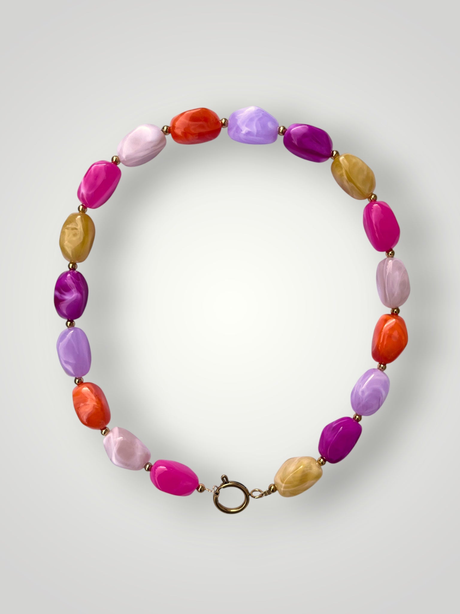 Nugget Necklace Multi