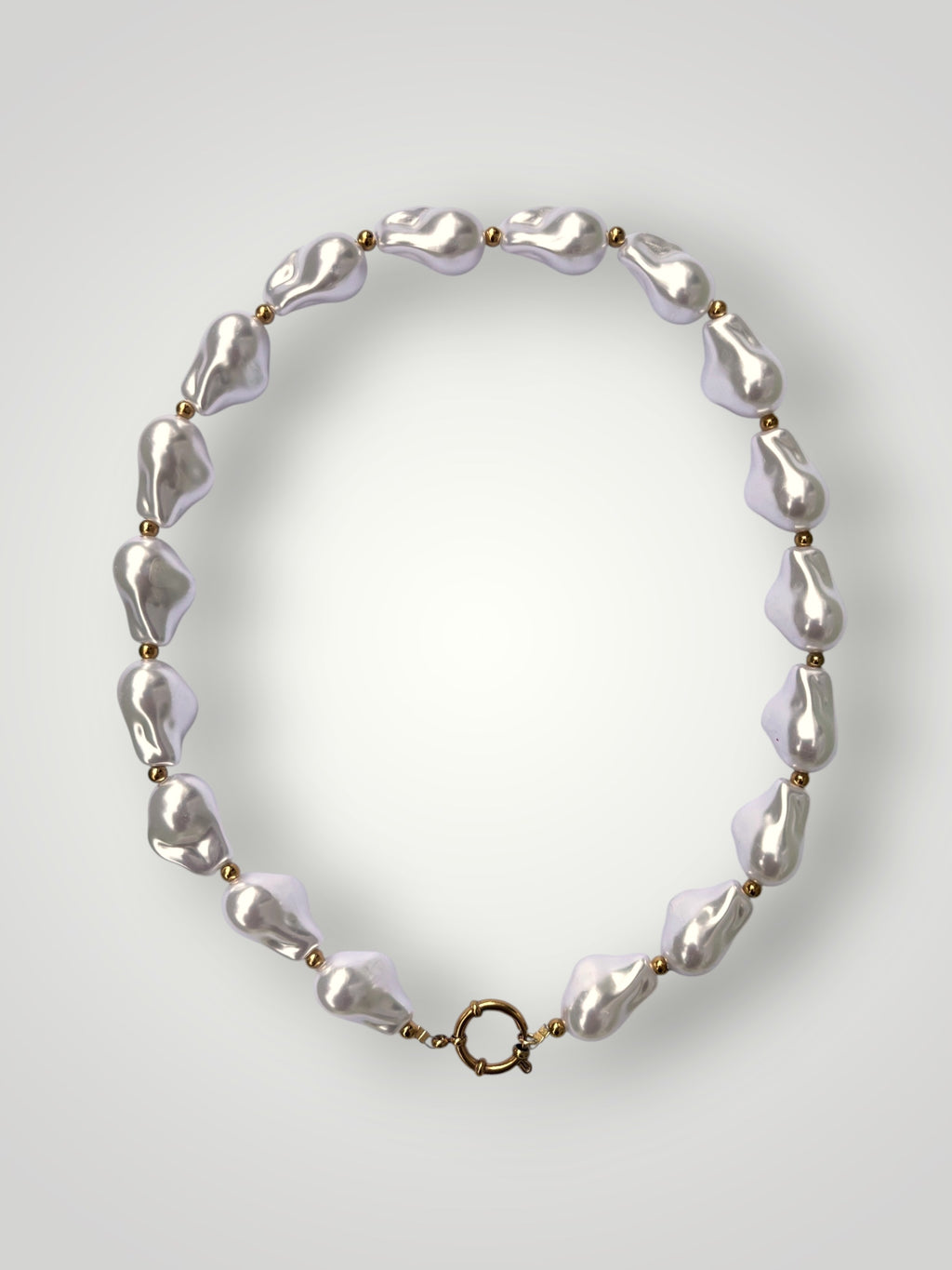 Faux Pearl Necklace
