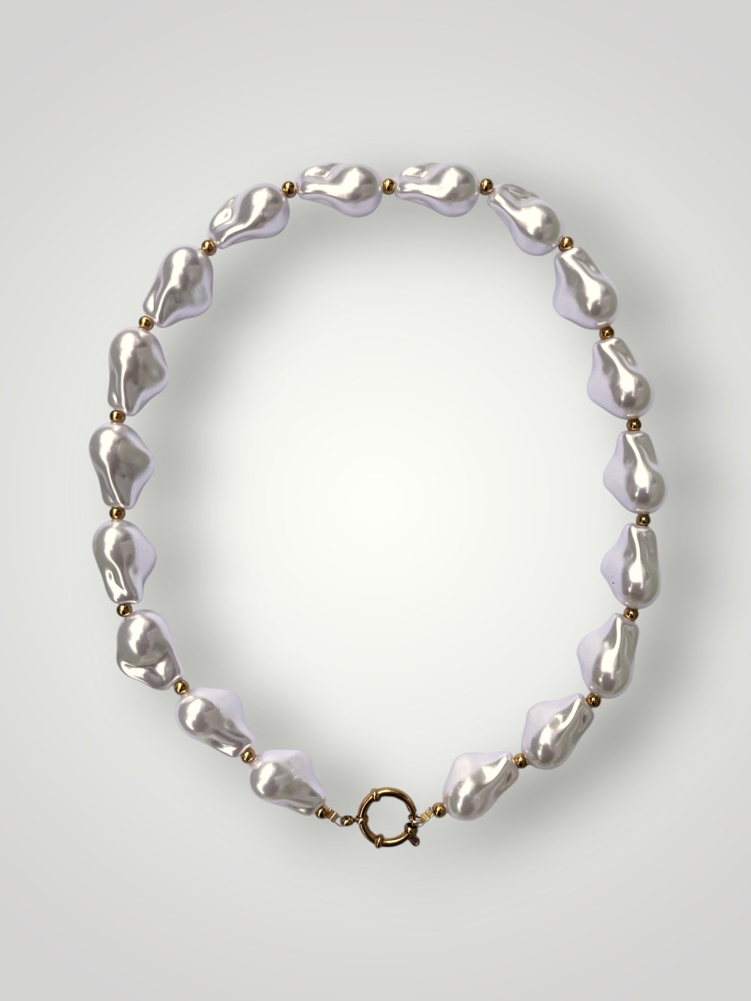 Faux Pearl Necklace