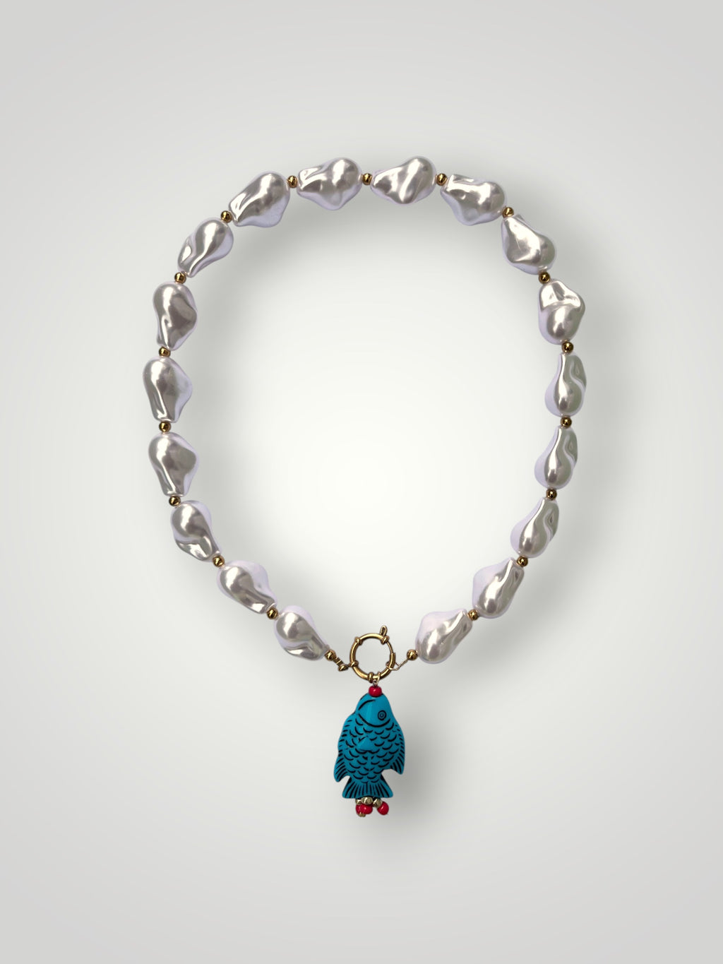 Faux Pearl Necklace