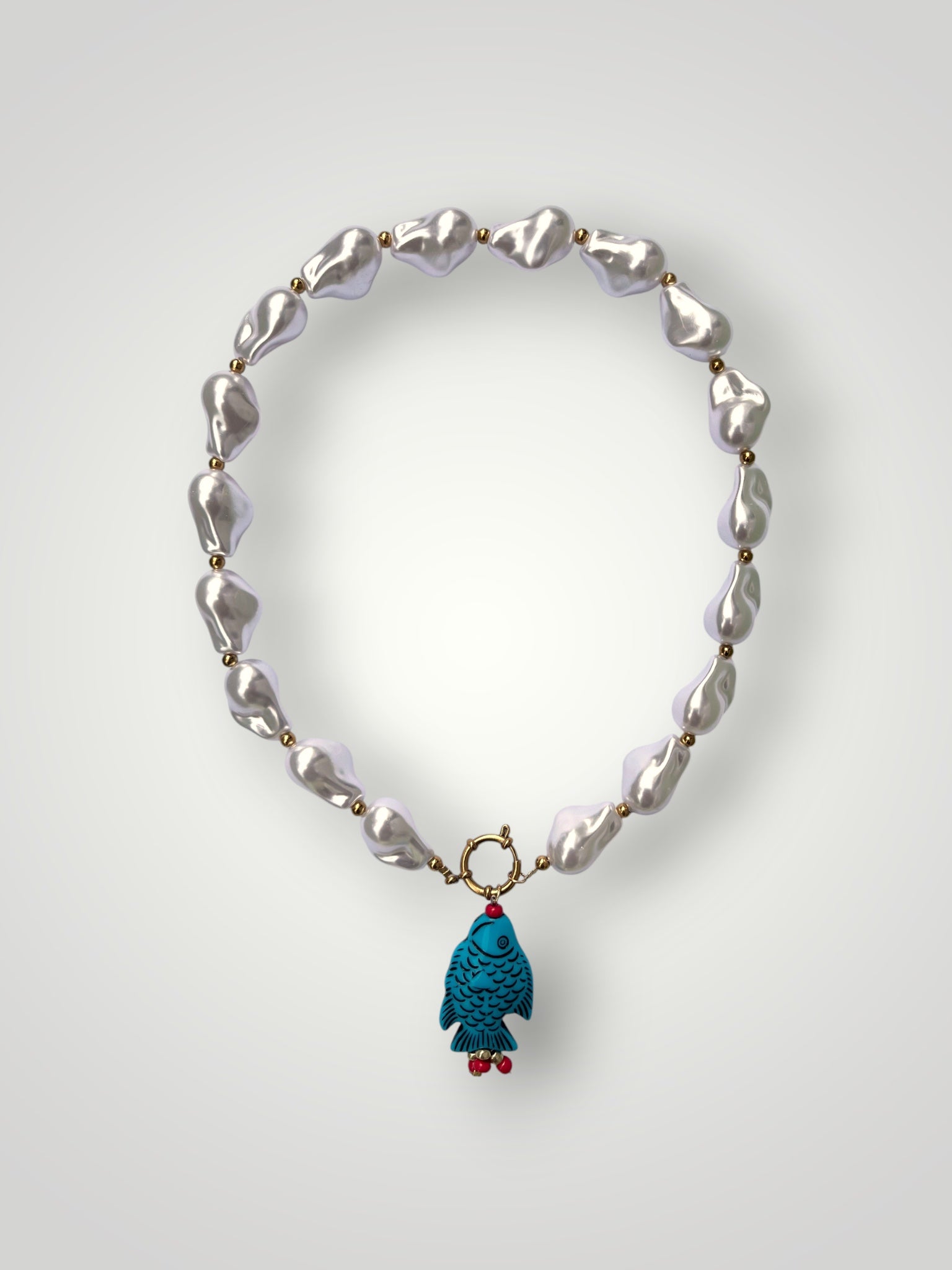 Faux Pearl Necklace
