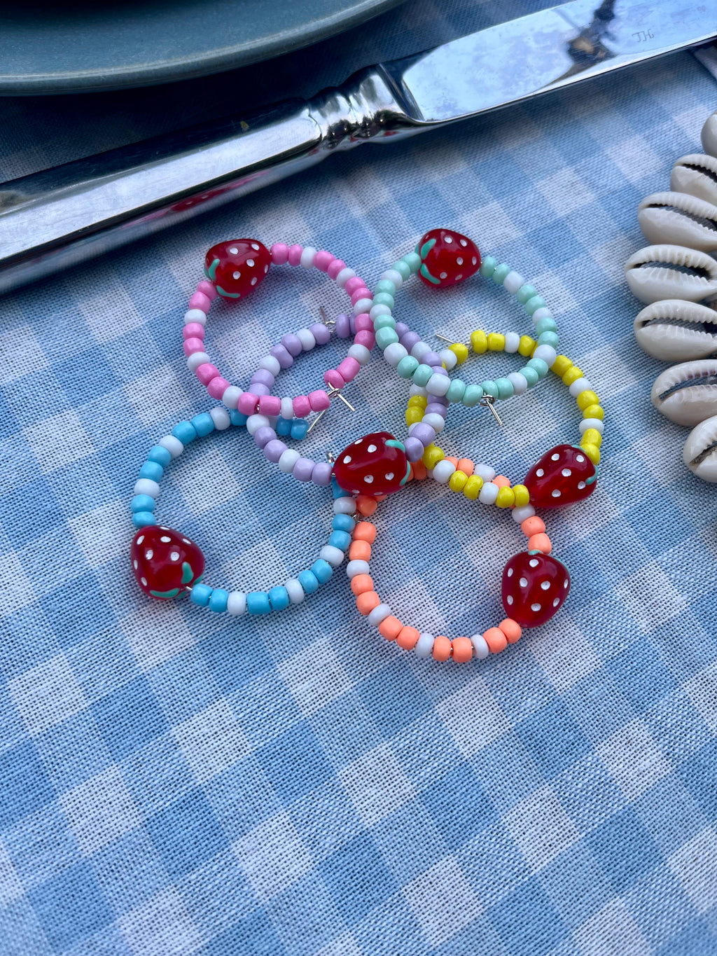 Glass Markers Strawberry
