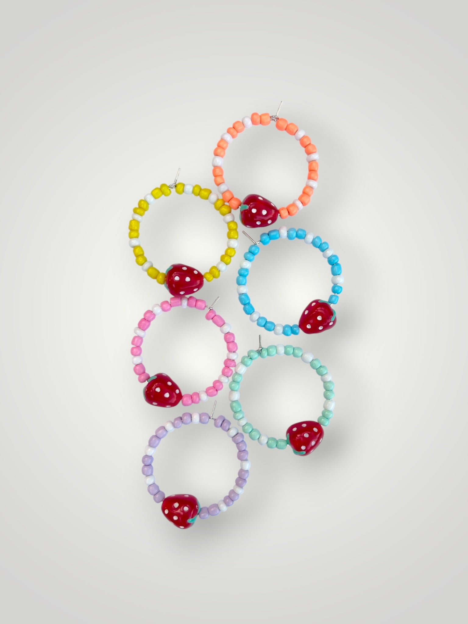 Glass Markers Strawberry