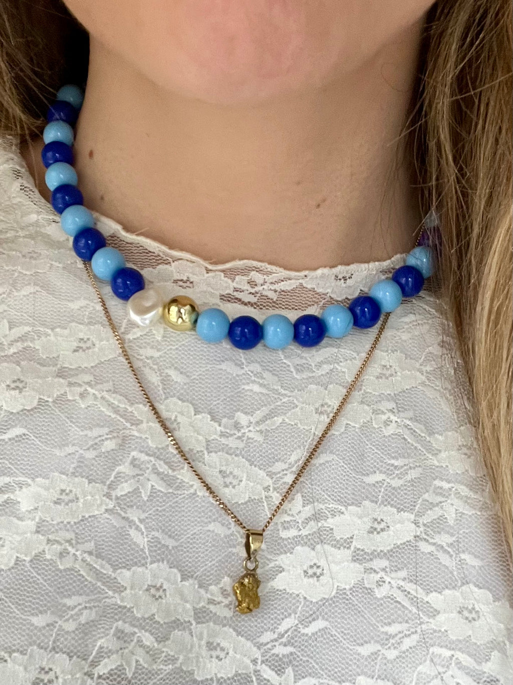 M Chunky Balls Marine Blue/Baby Blue