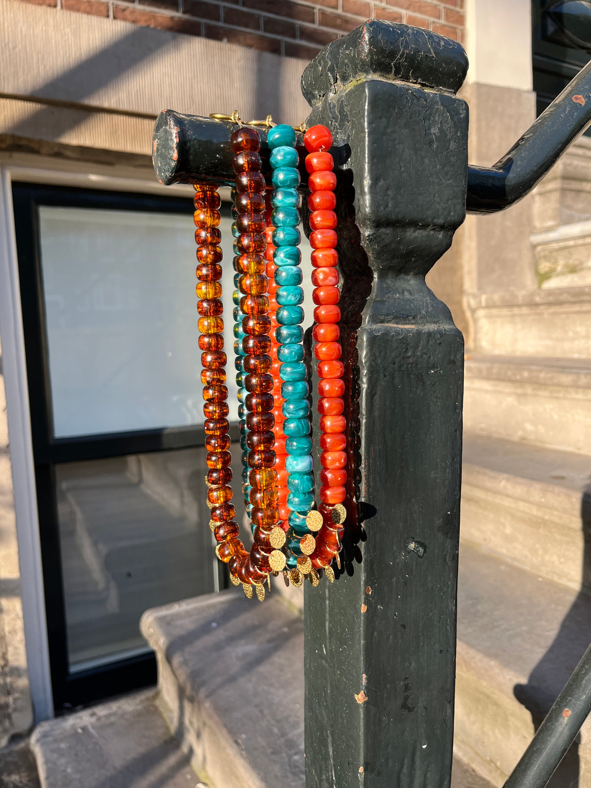 Coin Fringe Necklace Terra