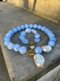 Cloudy Baroque Pearl Bracelet