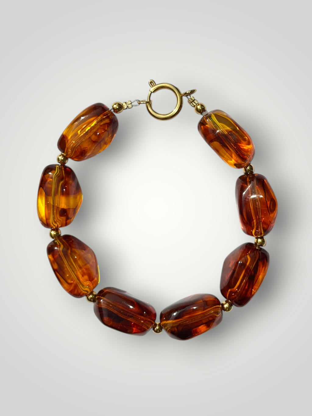 Nugget Bracelet Amber