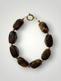 Nugget Bracelet Chocolate Brown
