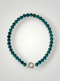 10mm Natural Stone Necklace Phosphorite Apatite
