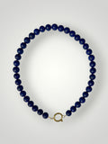 10mm Natural Stone Necklace Lapis Lazuli