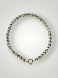 10mm Natural Stone Necklace Dalmatian Jasper