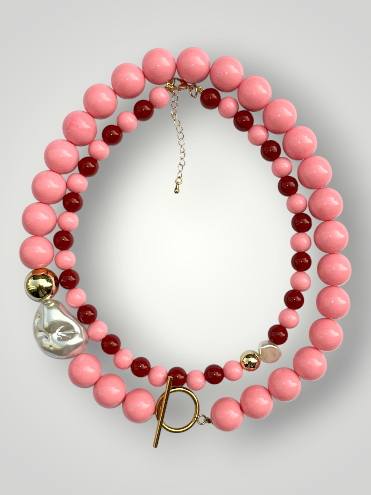 M Chunky Balls Red/Pink