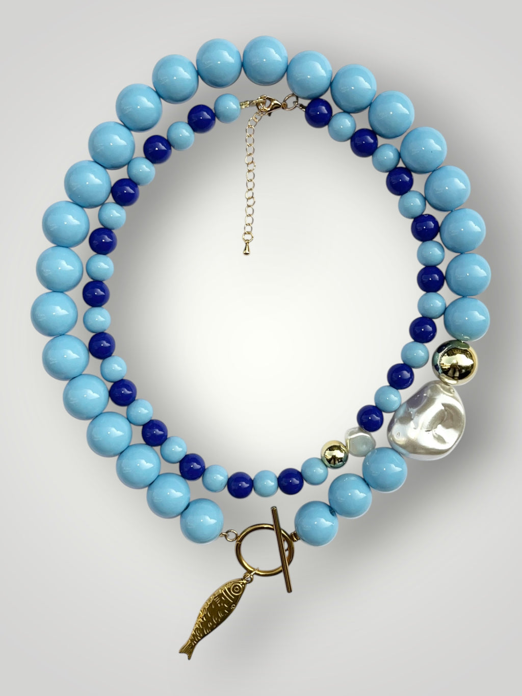 M Chunky Balls Marine Blue/Baby Blue