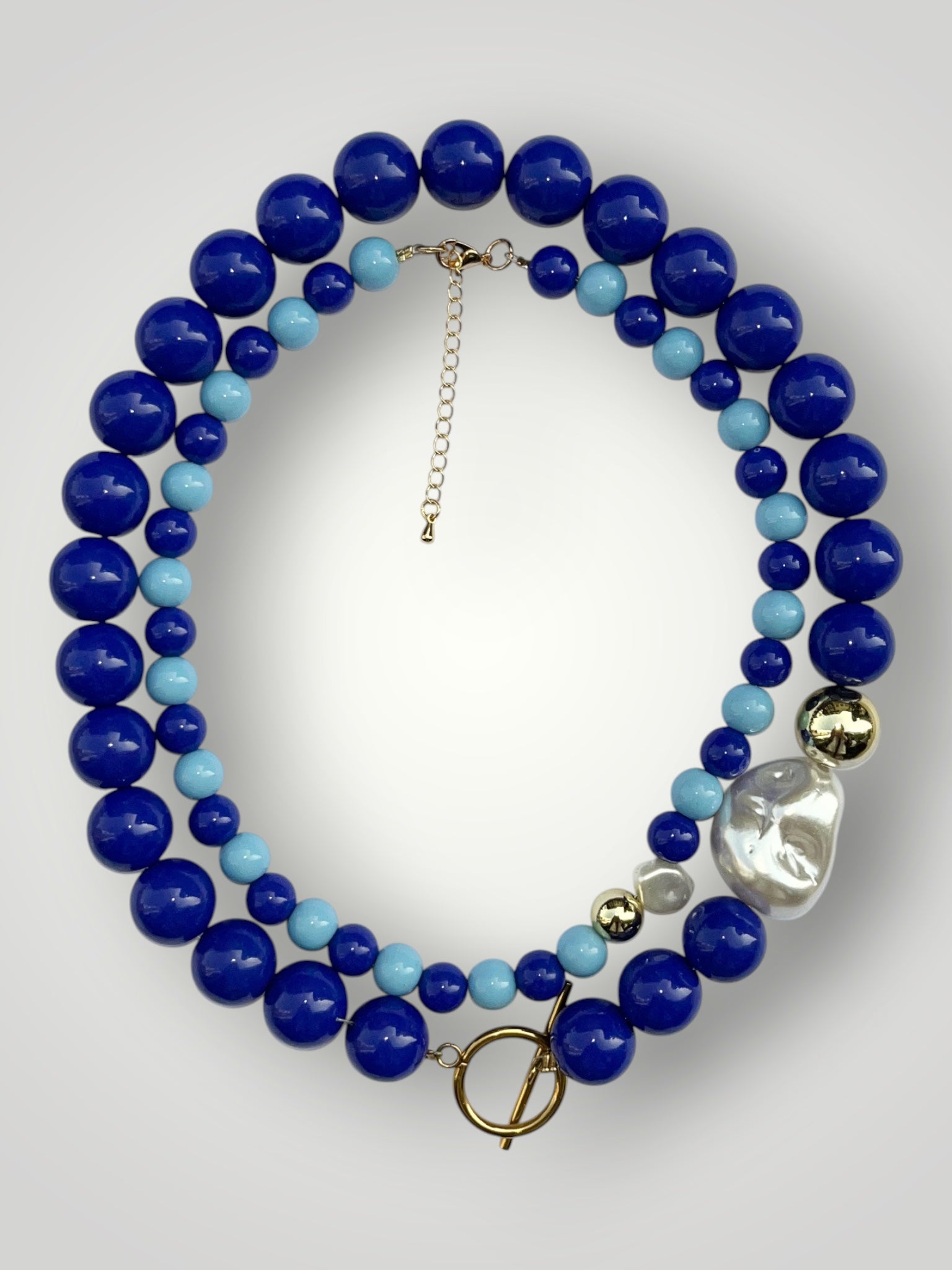 M Chunky Balls Marine Blue/Baby Blue