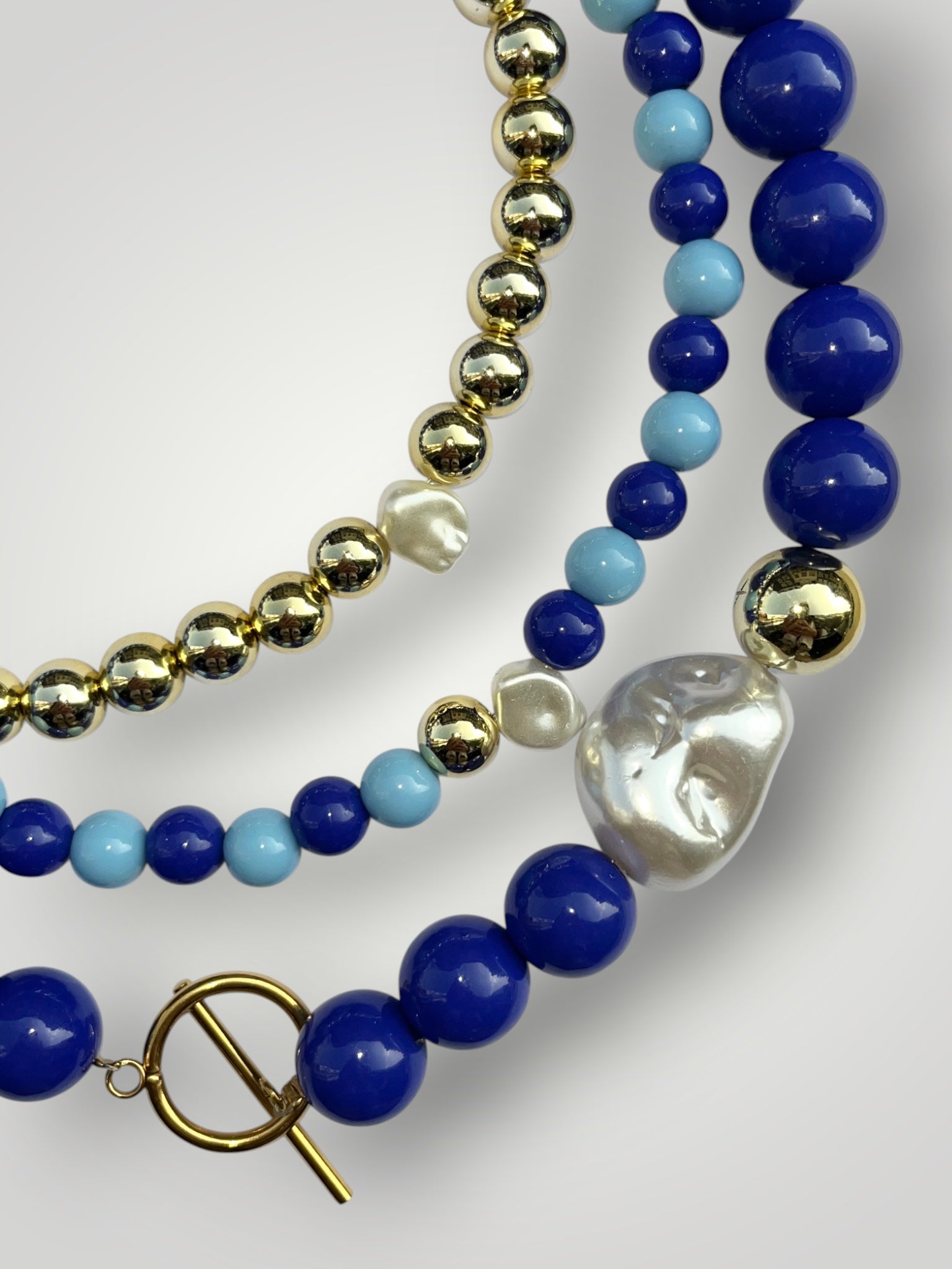 M Chunky Balls Marine Blue/Baby Blue