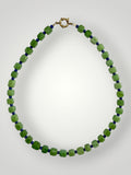 Cube Necklace Green